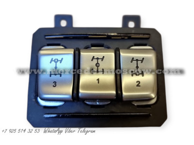 Кнопки блокировки дифференциала Мерседес Гелендваген. Хромированные кнопки для центрального дефлектора воздуховодов G-Class W463